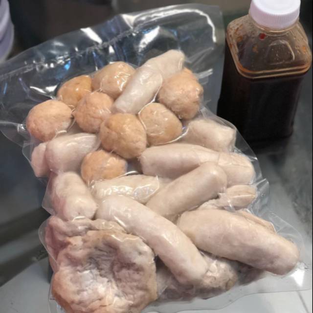 

Pempek campur