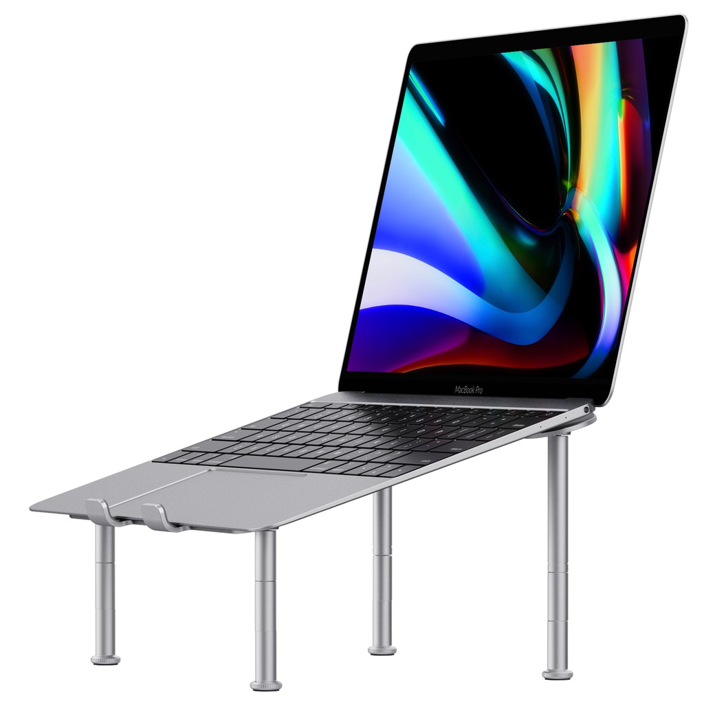 Notebook Stand Chair Design Aluminum Alloy - 10-17.3 inch Notebook - Stand Laptop hingga 17.3 inch