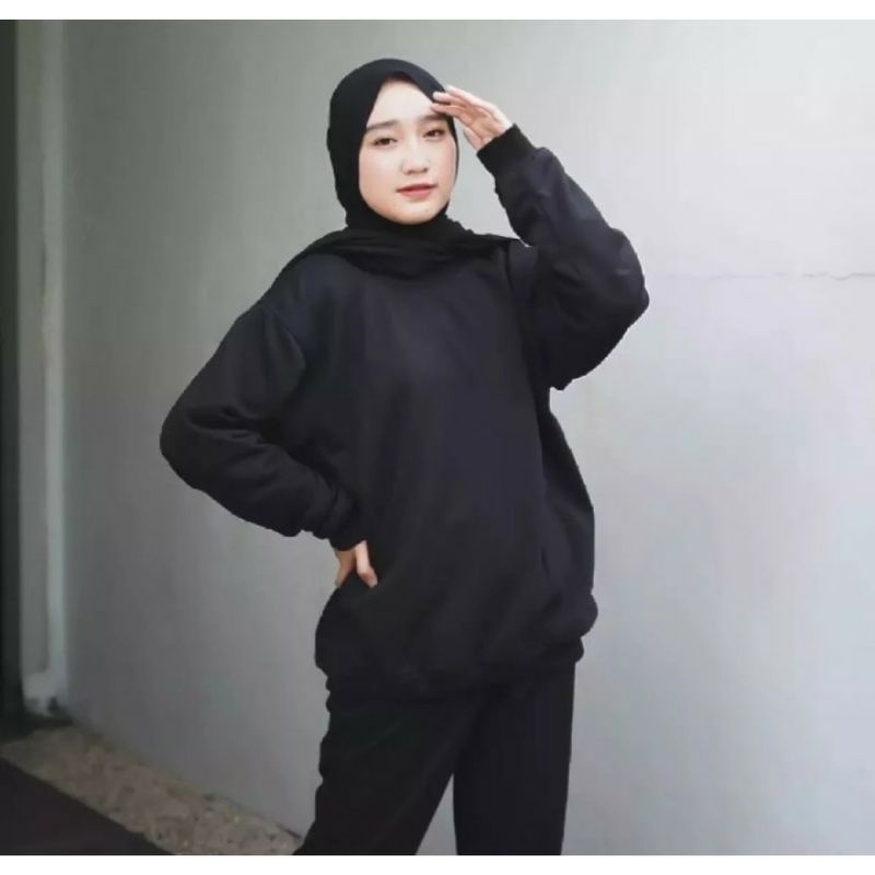BASIC SWEATER POLOS - SWEATER POLOS WANITA