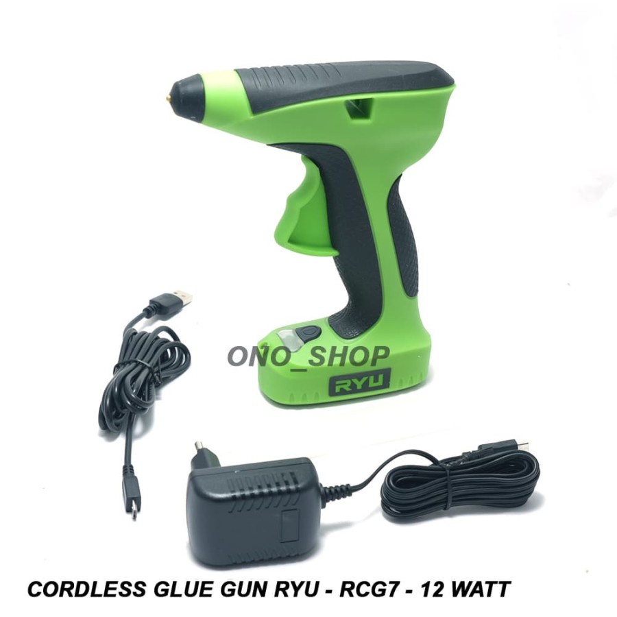 RYU RCG7 - Cordless Glue Gun  - 12 Watt