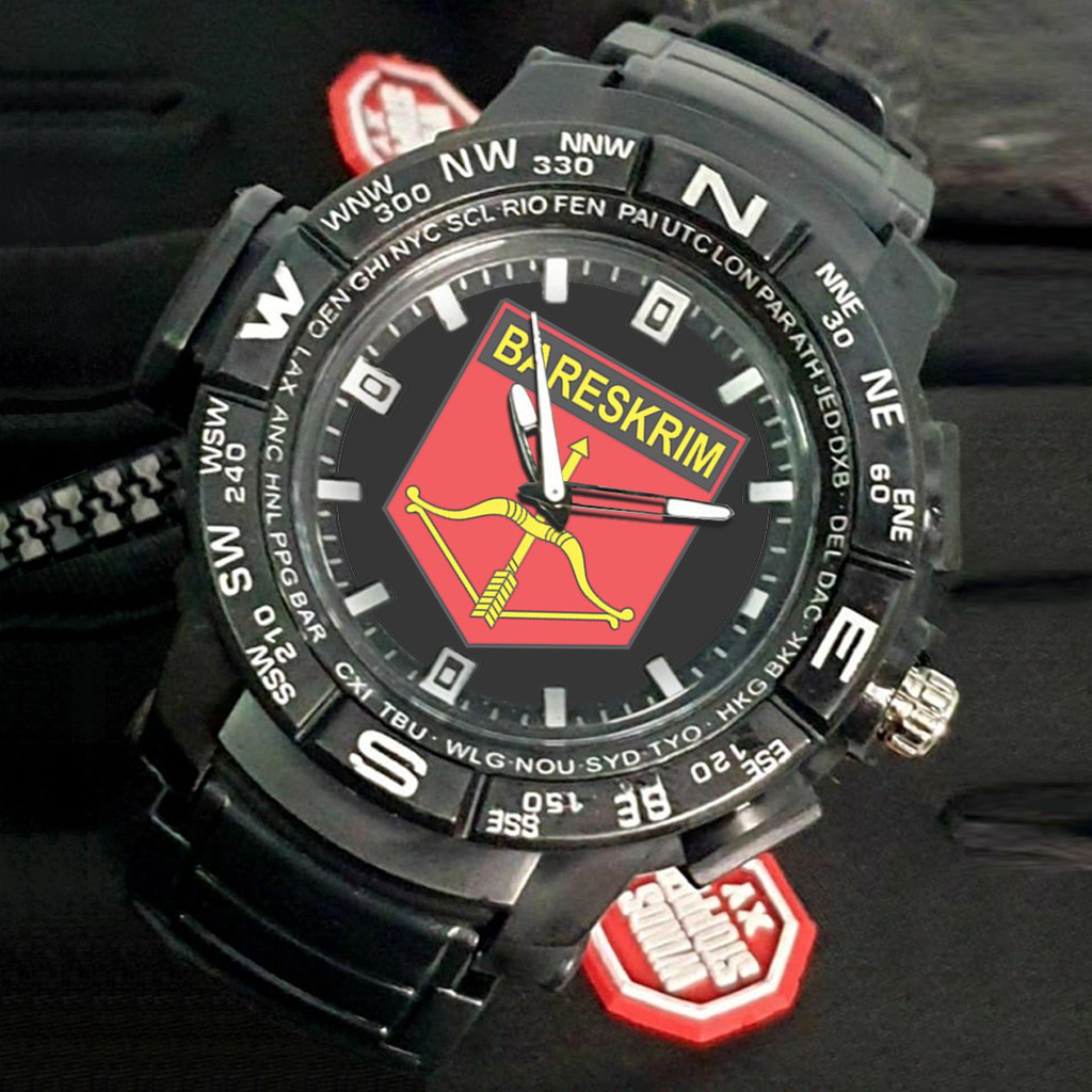 (EXCLUSIVE) Jam Tangan BARESKRIM Sport Bagus