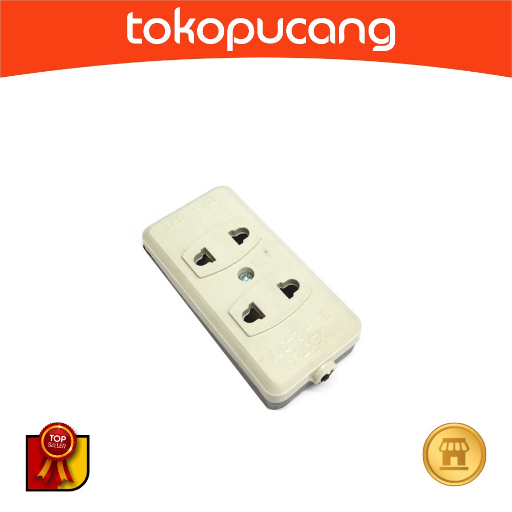 Terminal Gepeng 2 Lubang Dexta Stop Kontak 2 Lubang Dx 932