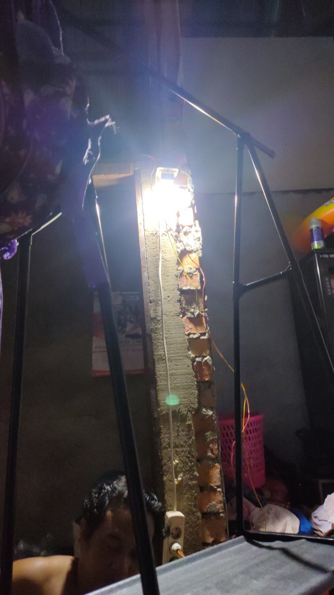 Rak Gantungan Baju Besi Jemuran Stand Hanger Triangle