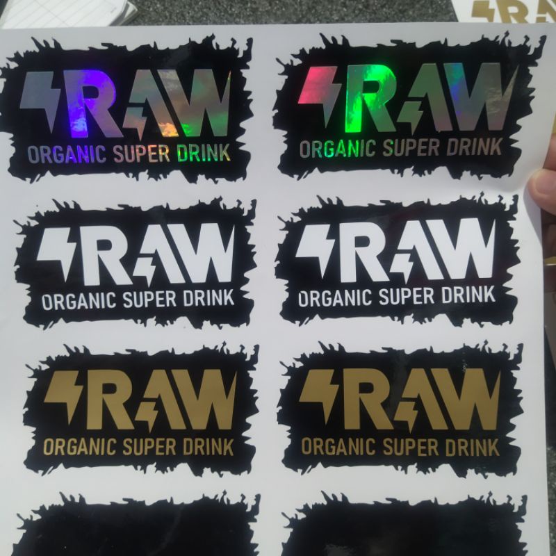 Sticker Raw Sticker Cutting Raw Sticker Helm Raw