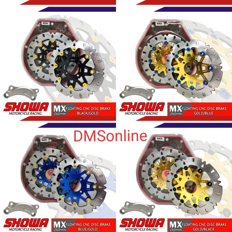 Piringan Mx Cnc Floating Showa, Piringan Disc Depan Mx Showa