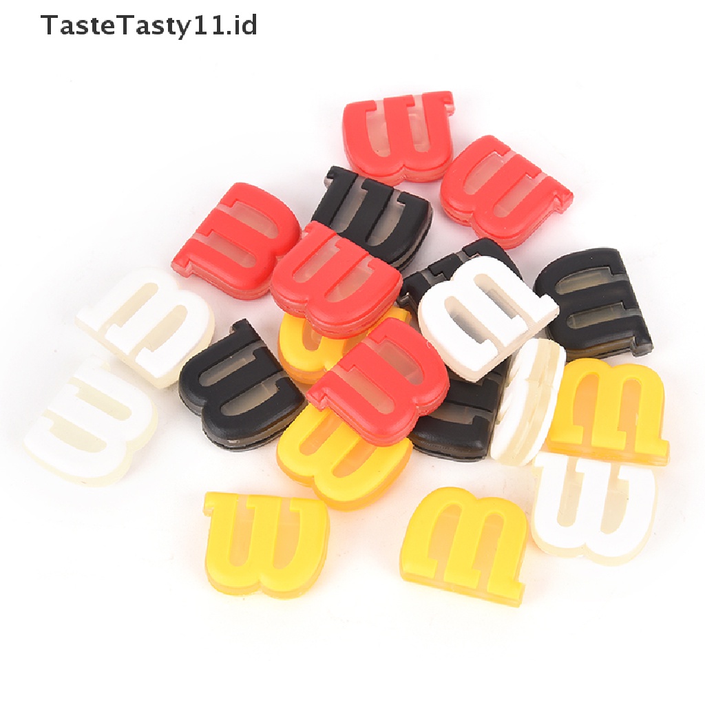 Tastetasty 5pcs Damper Peredam Getaran Raket Tenis