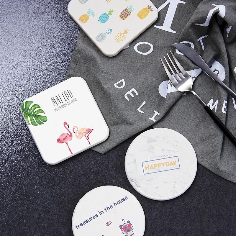 Tatakan Gelas Keramik | Alas Gelas Unik