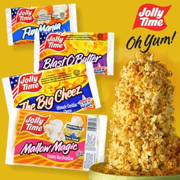 

Unik Pop Corn Jolly Time Product of USA (All Variant) - BLAST O BUTTER Diskon