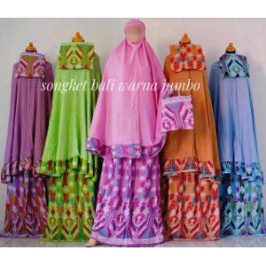 Mukena Macam Motif Rayon Jumbo Mukena Rayon Bali Murah Mukena Adem ECER GROSIR