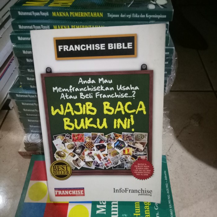 ORI BUKU ANDA MAU MEMFRANCHISEKAN USAHA ATAU BELI FRANCHISE..?