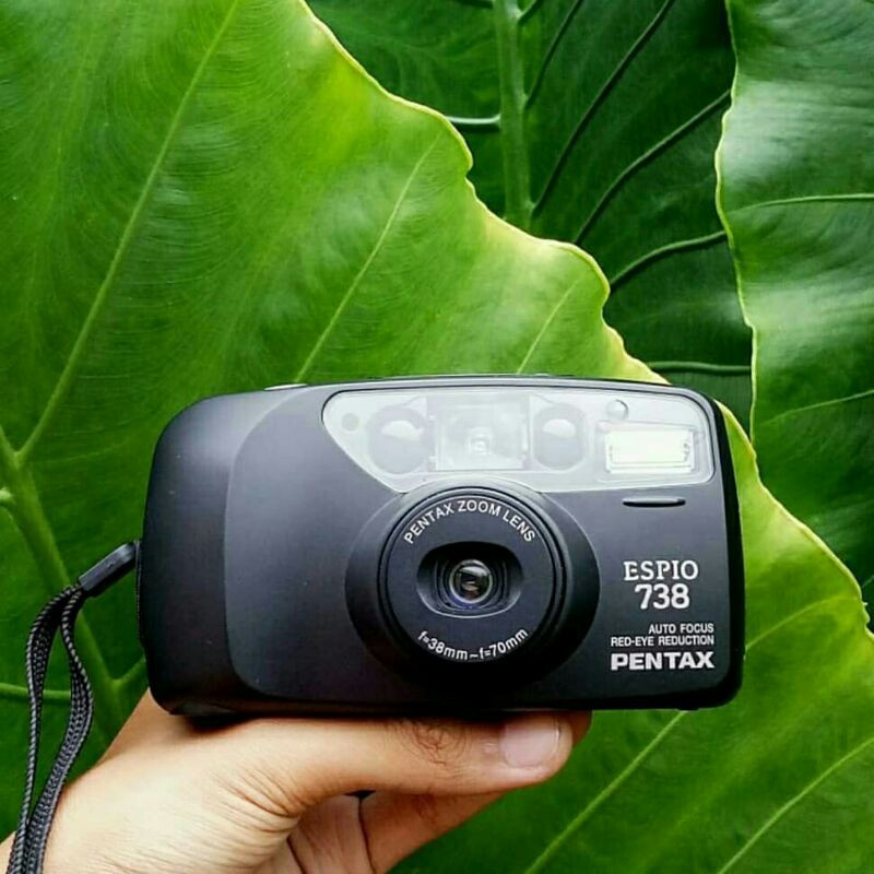 KAMERA ANALOG POCKET PENTAX ESPIO 738 (NEW OLD STOCK)