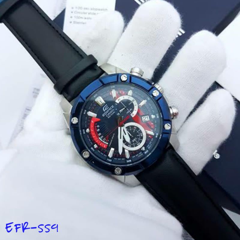 JAM TANGAN EDIFICE PRIA EFR-559 CHRONOGRAPH ORIGINAL