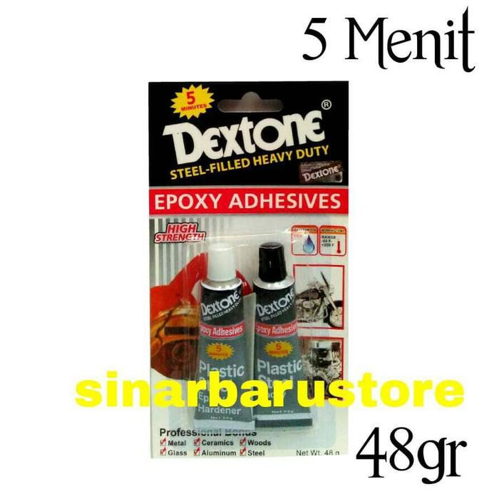 

LEM BESI CAMPUR EPOXY DEXTONE (5menit kering) suku cadang