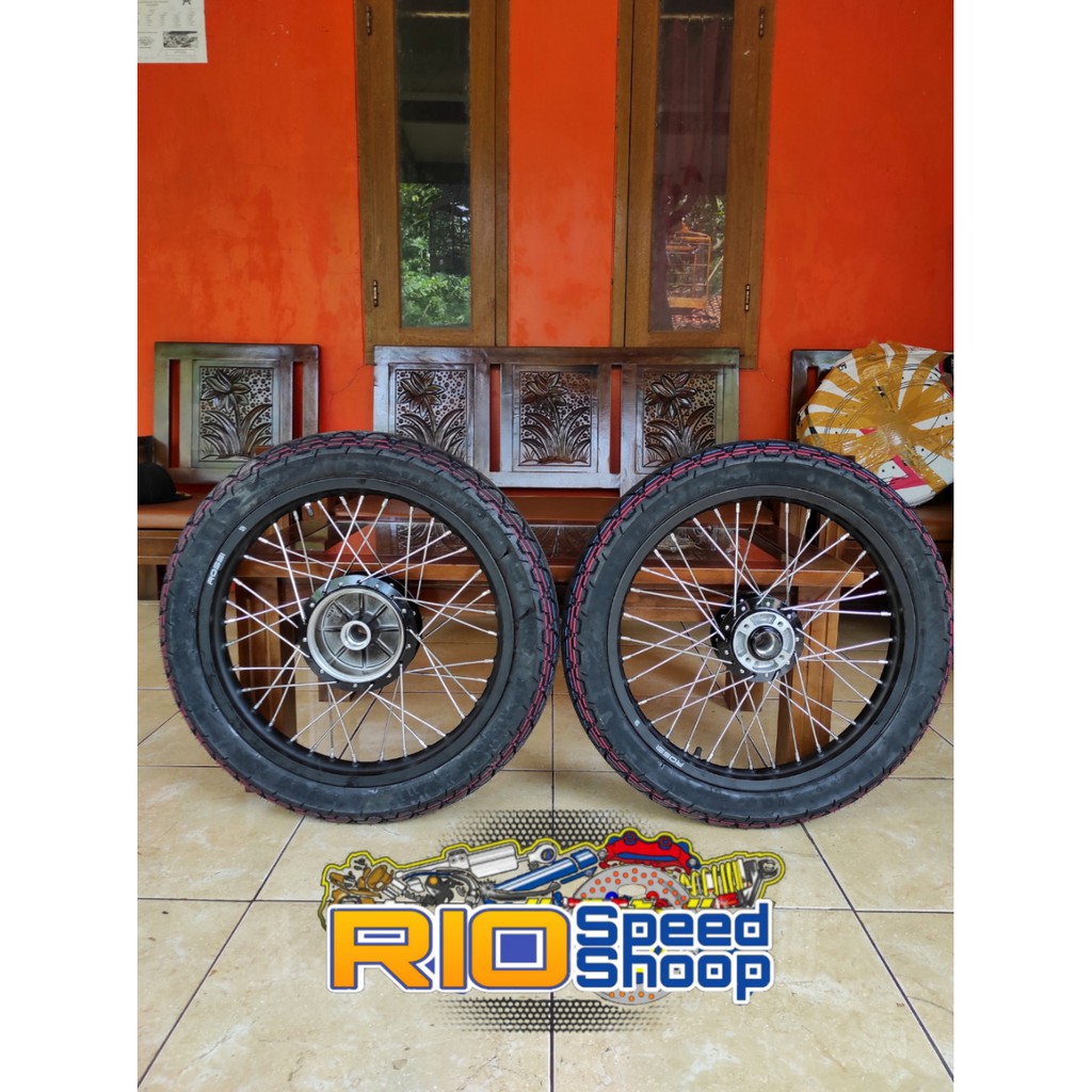 Jual VELG JARI JARI RX KING RING 18 160 185 PAKETAN TROMOL ORIGINAL PLUS BAN Indonesia Shopee Indonesia