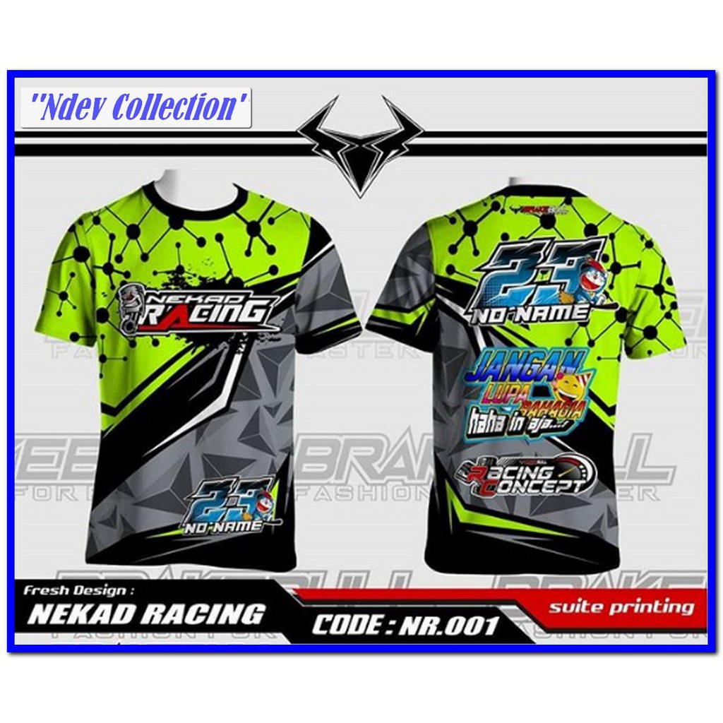 Jersey Racing Desain Custom H Shopee Indonesia