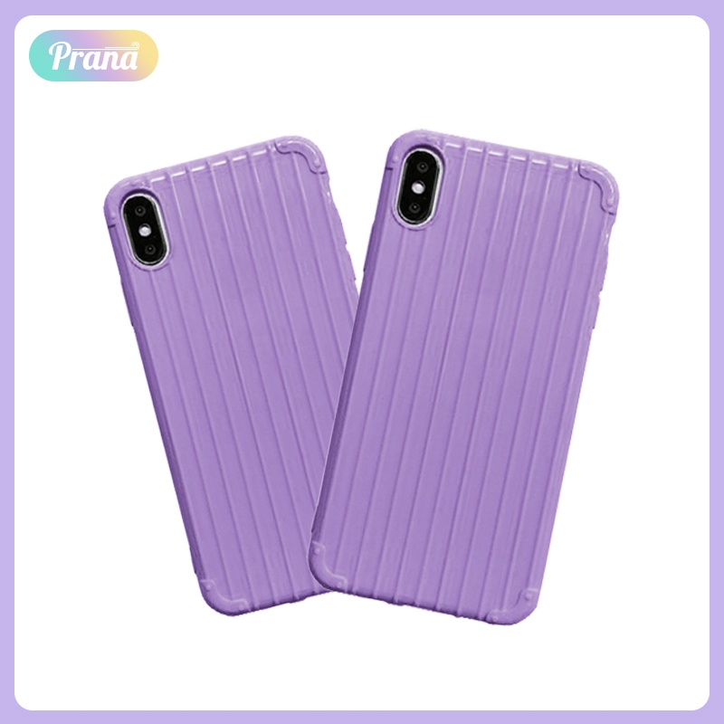 PRANA Softcase Koper Candy Stripe Trunk All Type Casing Hp REDMI OPPO