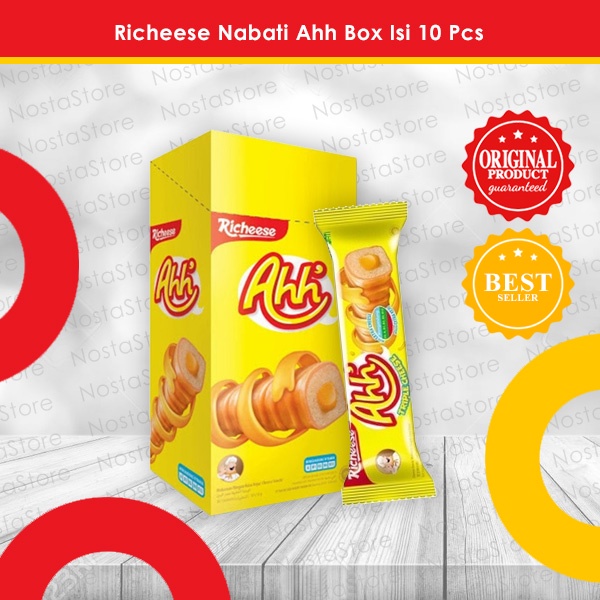 

Richeese Nabati Ahh Box Isi 10 Pcs