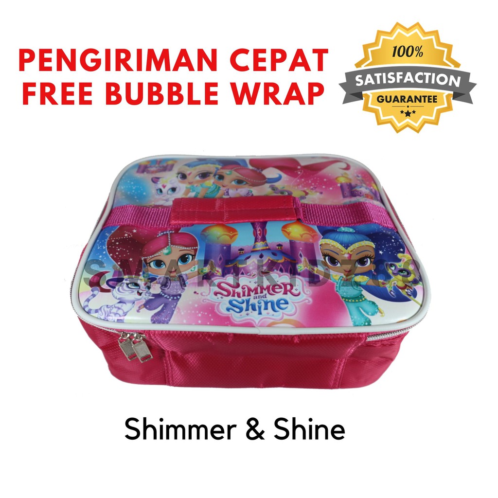 Lunch Box Bag - Tas Untuk Kotak Makan Karakter SHIMMER AND SHINE