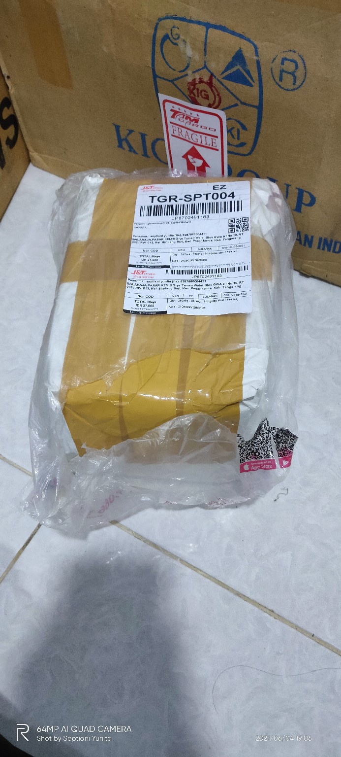 Box Gelas Sloki / Free Tali