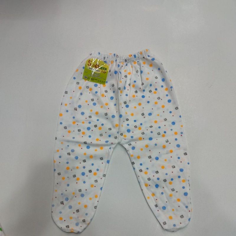 6 pcs/stengah lusin cln pjg tutup kaki motif  SNI
