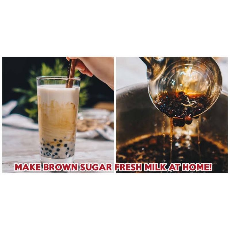 Brown Sugar Syrup 100ml bubble boba tapioca pearl gula merah sirup cair boba drink minuman es bubble