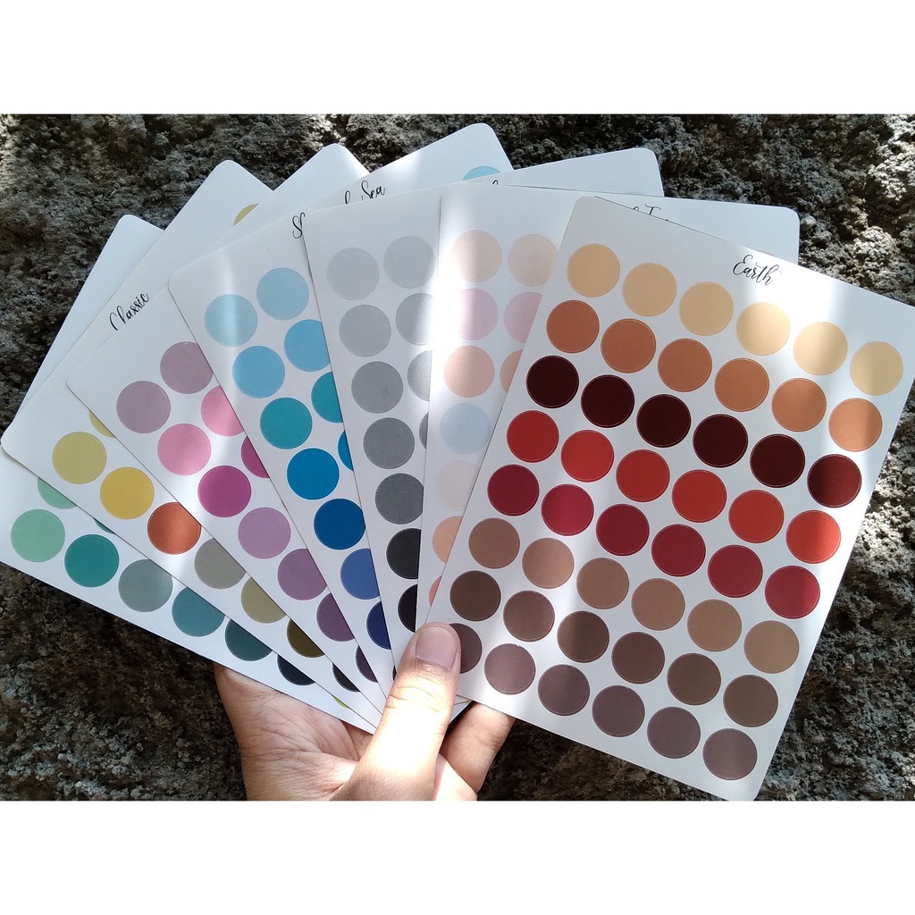 

● Stiker Bulat/ Dot Sticker/ Round Sticker Deco