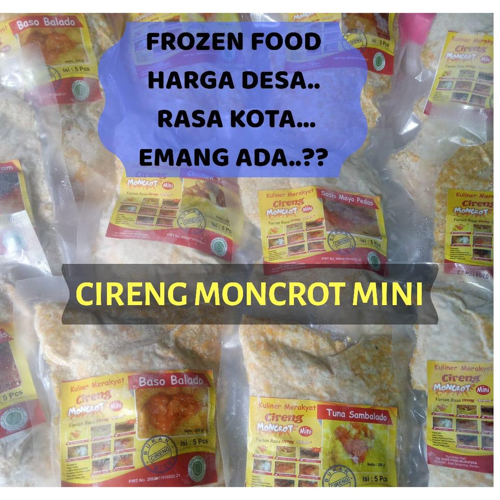 

Cireng Moncrot Frozen mini