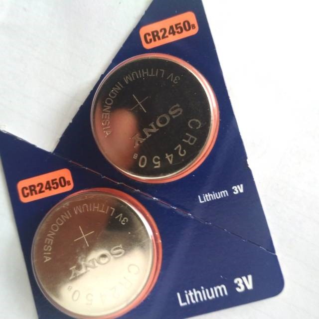 Sony 2450 Sony CR2450 CR-2450 CR 2450 Original Baterai CR-2450
