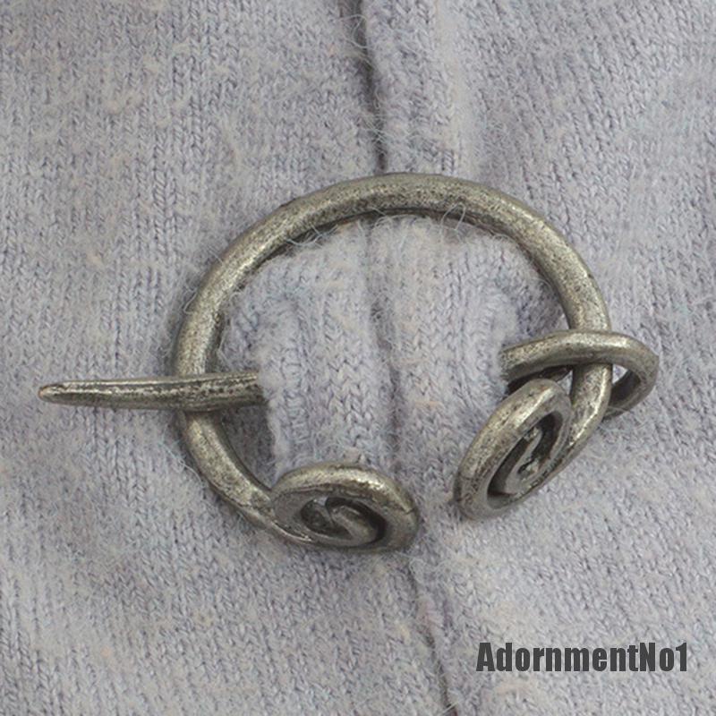 (Adornmentno1) Bros / Pin Gaya Retro Viking Untuk Aksesoris Pakaian