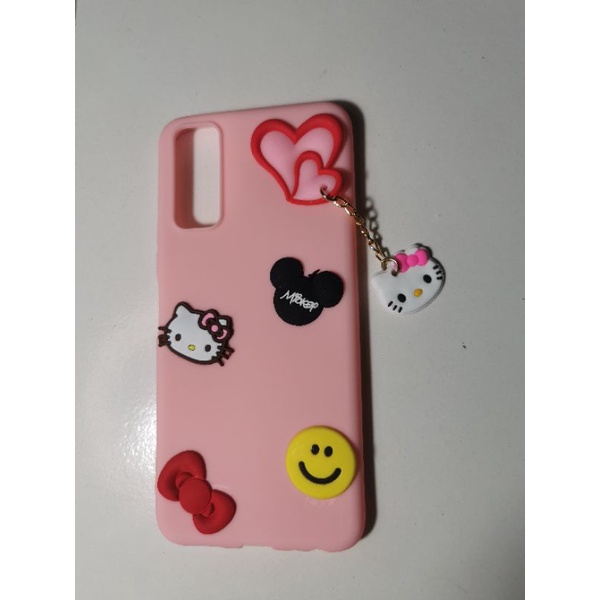 Softcase tpu overseas timbul tempel Y20i Redmi 9c motif random ya