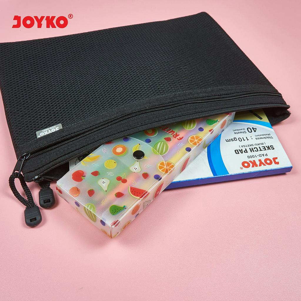 Pencil Case Kotak Tempat Pensil Joyko PC-0618FZ-3