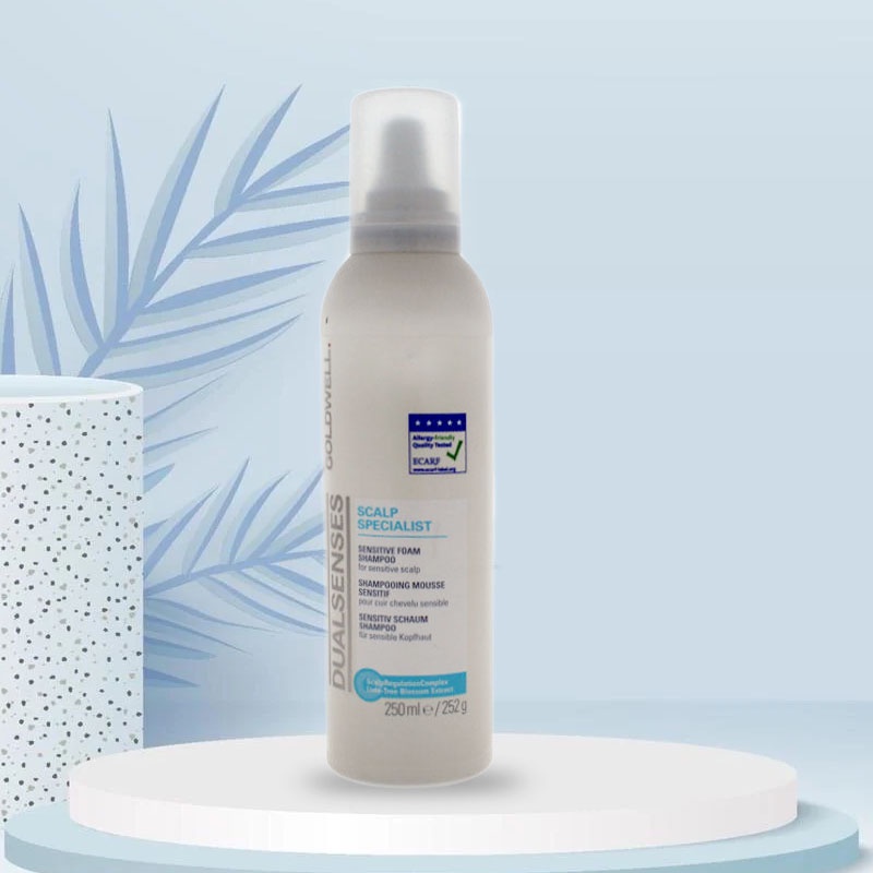 Goldwell Dualsenses Scalp Specialist Sensitive Foam Shampoo 250ml, kulit kepala sensitive / iritasi