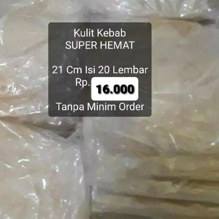 

STAR BRANDS Kulit Kebab Harga Super Hemat 21 Cm Isi 20 Lembar Tortila Enak Tortilla Top