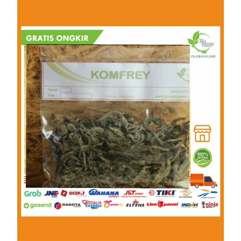 

Kompri /komfrey kering 100 gram / teh daun komprey