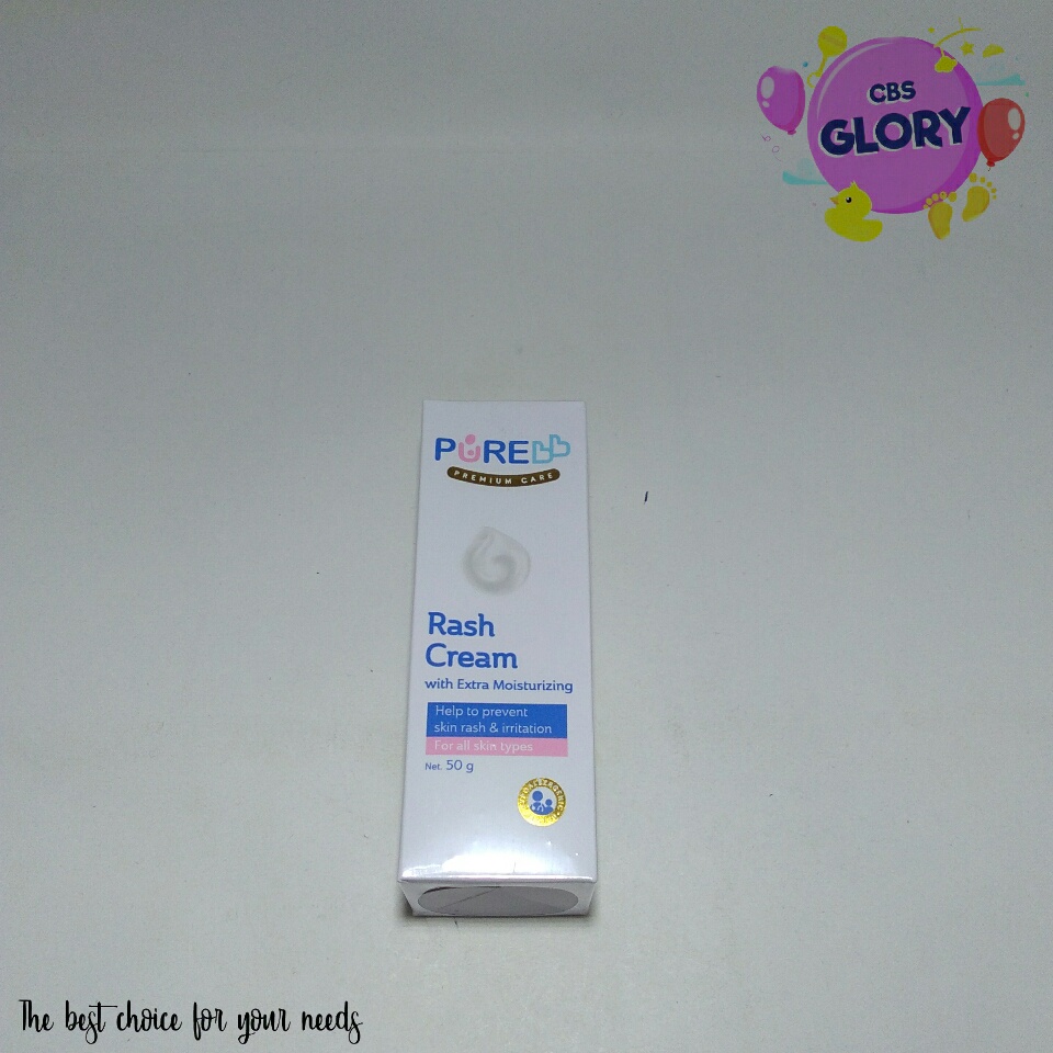 Pure Baby Rash Cream/Cream Pelindung Kulit Sensitif/Diaper Rash Cream