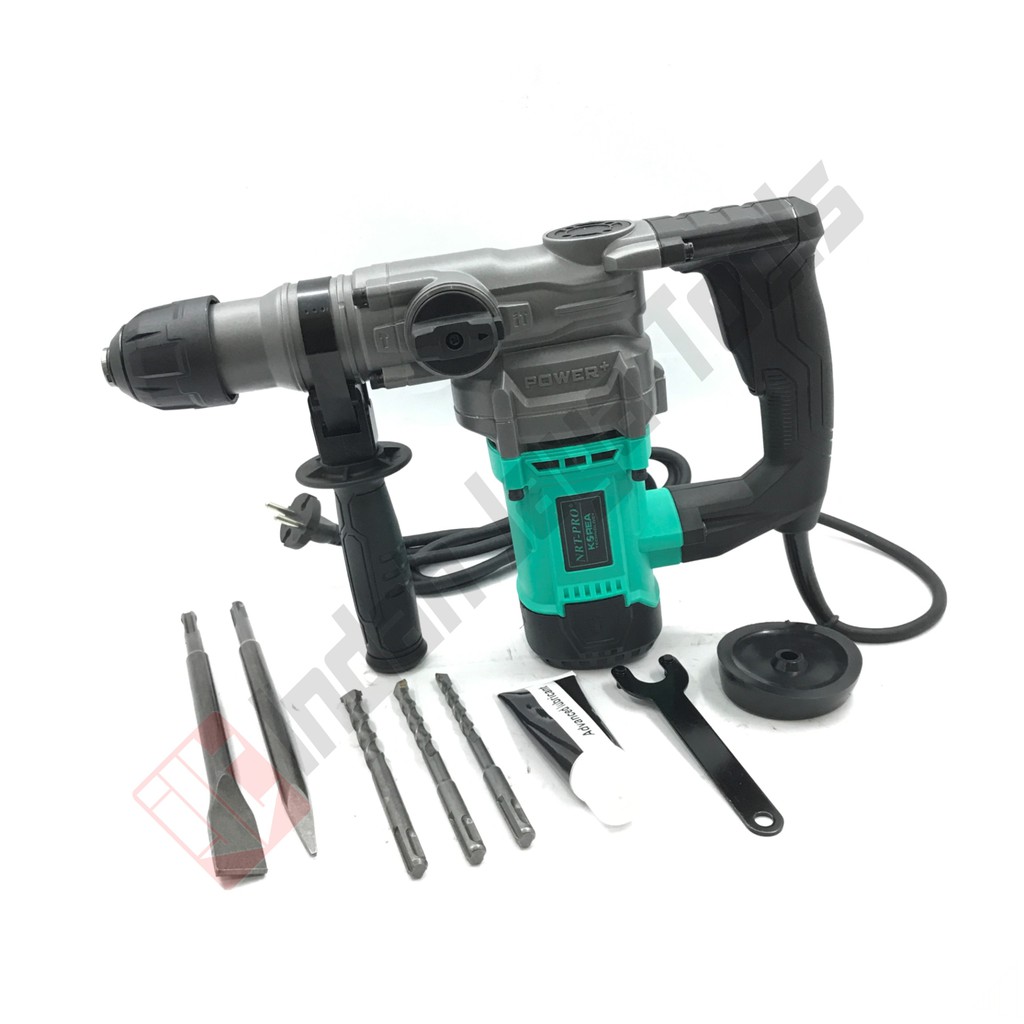 NRT-PRO HR 28HD Mesin Bor Beton Bobok SDS Plus 28 mm - Rotary Hammer 2 Fungsi