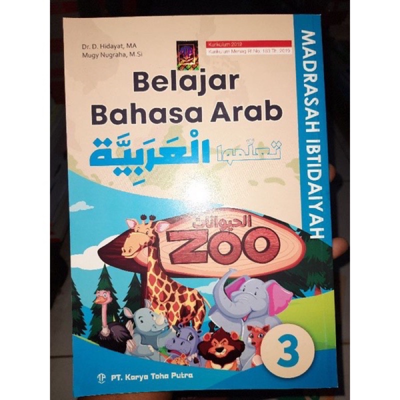 Buku Bahasa Arab Kelas 3 Karya Toha Putra