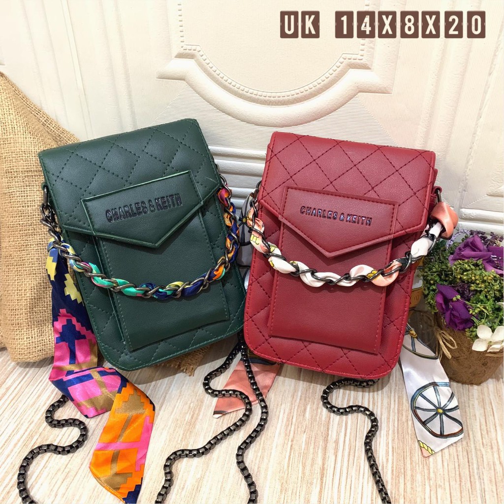 Tas Selempang Hp CK, 3 Ruang