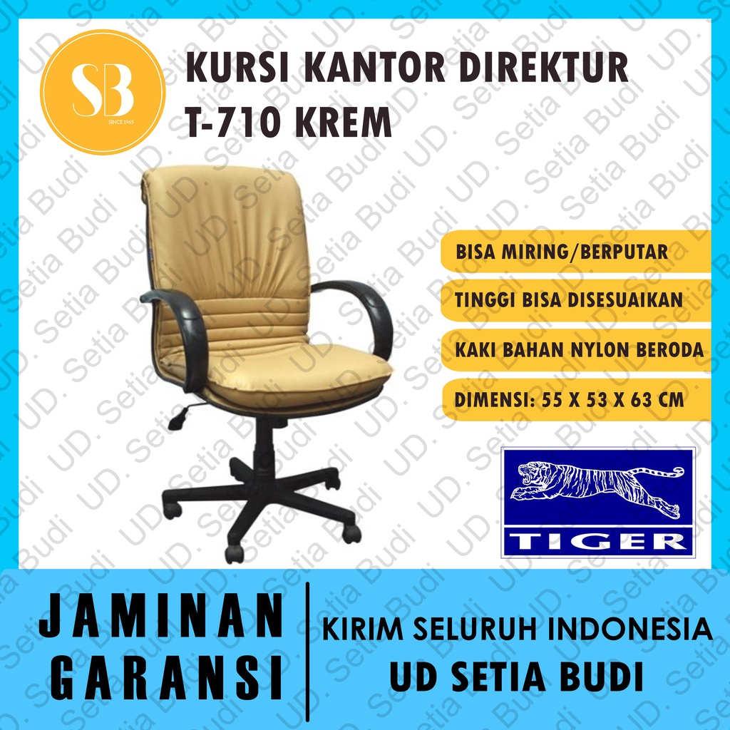 Kursi Kantor Direktur Hidrolis Tiger T-710