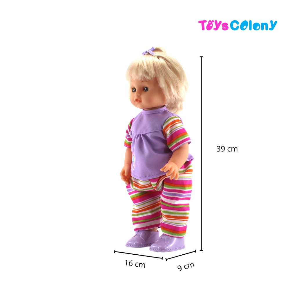 Baby Lovely - Boneka Bayi Bisa Berdiri Sendiri Action Doll XMY8068