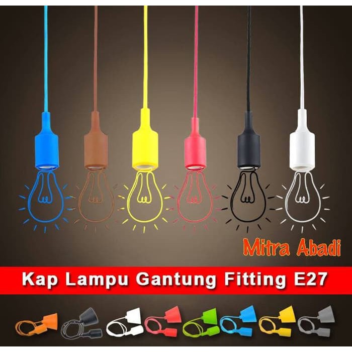 Kap Lampu Gantung Fitting E27