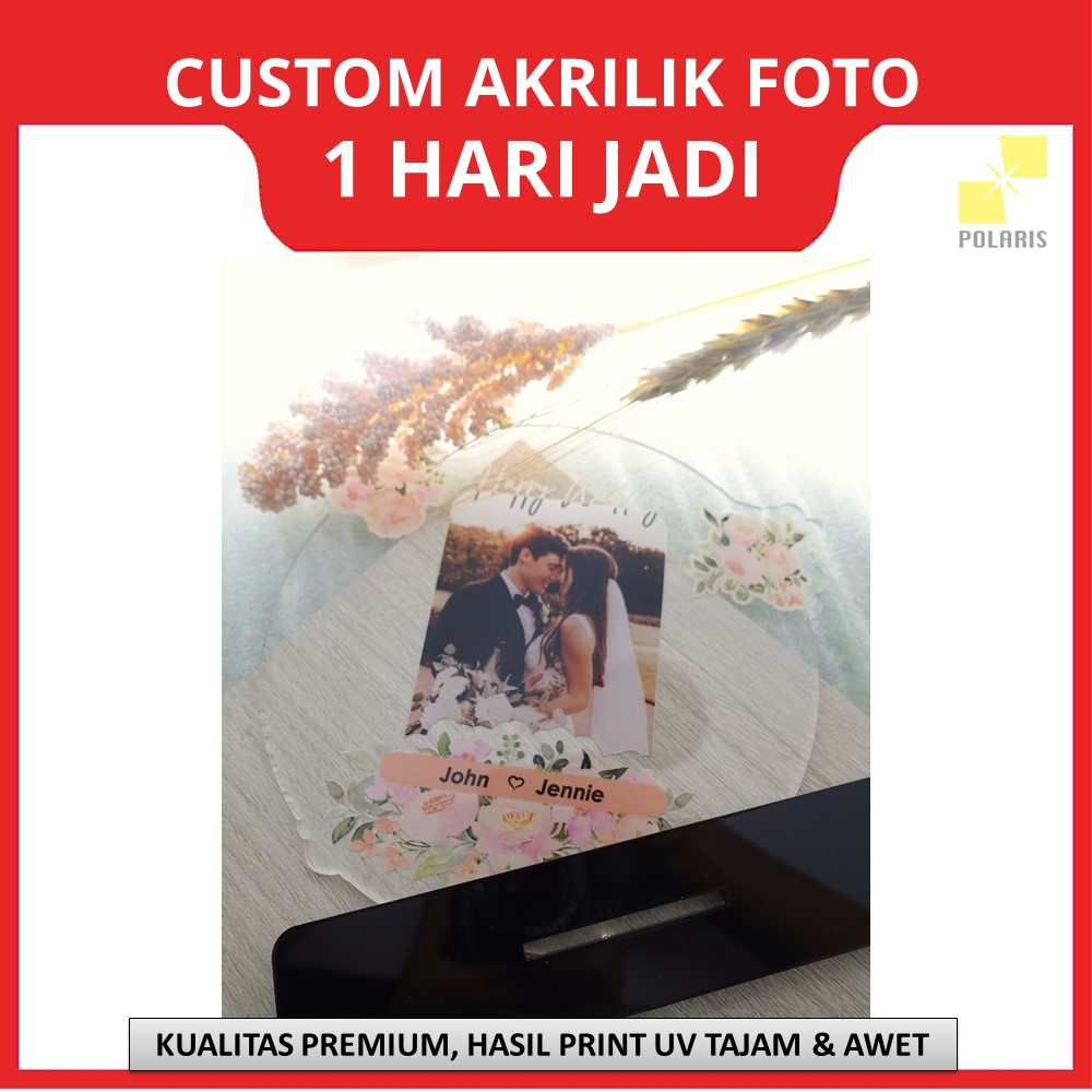 CUSTOM FOTO AKRILIK KADO ULANG TAHUN BIRTHDAY AESTHETIC - ACRYLIC PRINT UV GIFT GRADUATION KELULUSAN WISUDA - HADIAH FOTO UNIK PERNIKAHAN WEDDING ANNIVERSARY