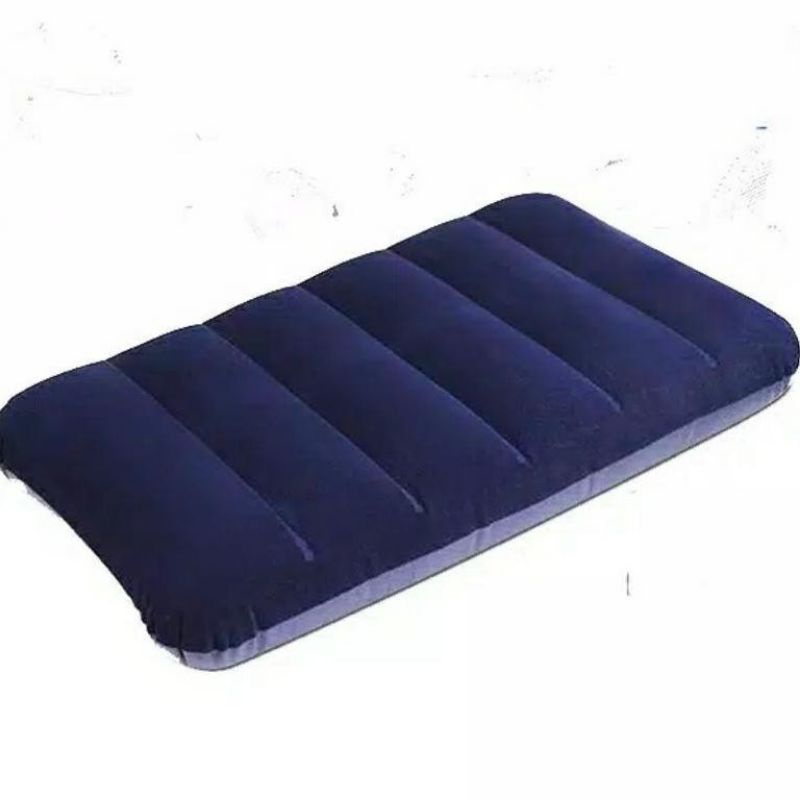 Bantal angin tiup/bantal tiup outdoor/bantal tiup traveling