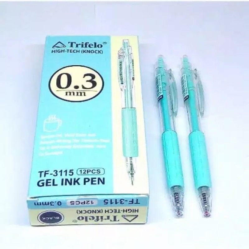 

BULPOINT HIGH-TECH (KNOCK) / BULPEN HIGH-TECH BODY BIRU MEREK TRIFELO TF-3115 ( ISI 12pcs )