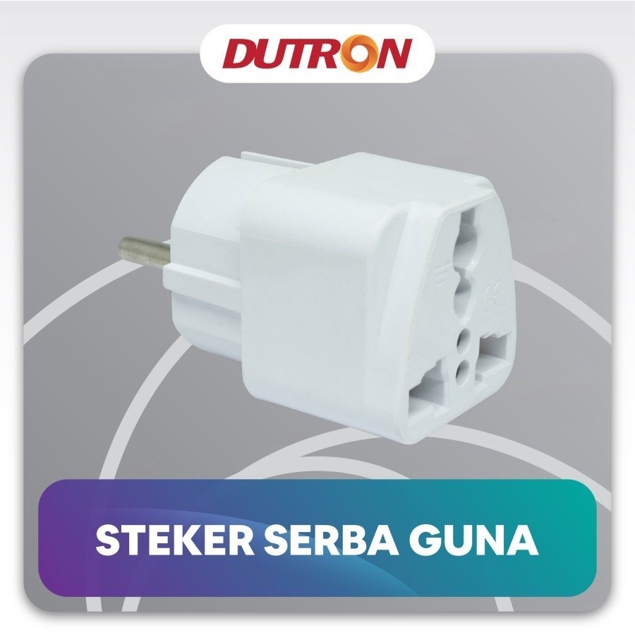 Steker Serbaguna Dutron Oversteker Steker Universal Dutron - DV-SSG-01 - SATUAN -