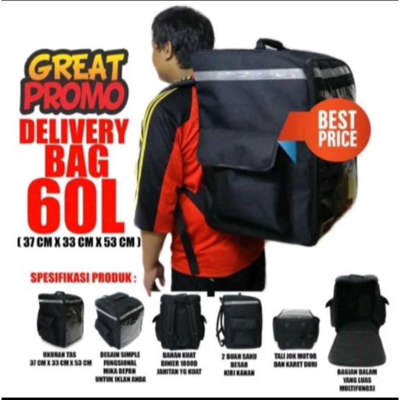 Mikhaeladsport Tas Kurir/Tas Delivery/Tas Gofood/Grabfood