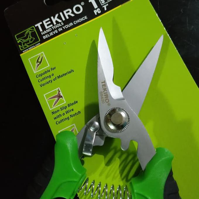 

Gunting Multifungsi Tekiro - Gunting Serbaguna 7 Inchi Tekiro