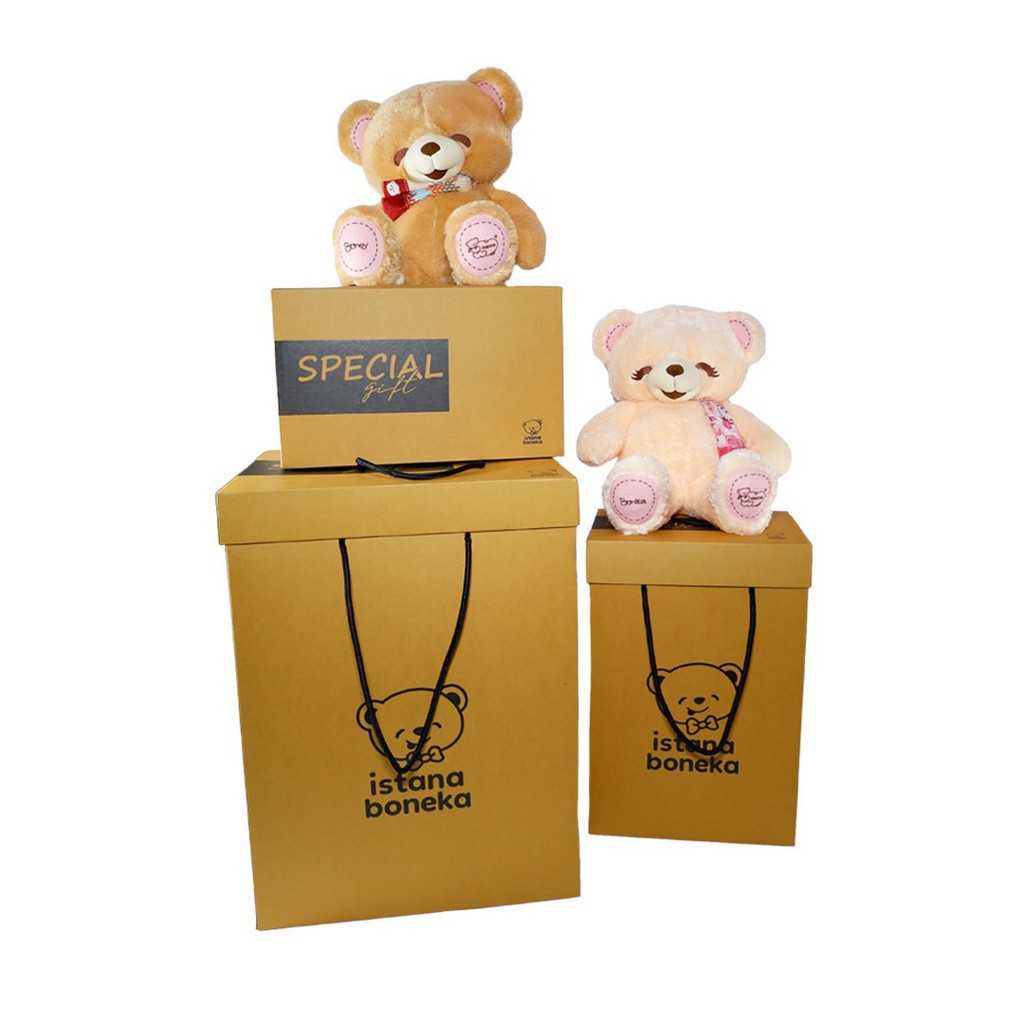 Tambahan pengemasan kardus box XXL -bersifat tambahan packing hadiah boneka jumbo-istana boneka