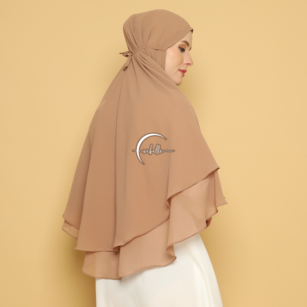 BERGO TALI INSTANT CERUTY BABYDOLL 2 LAYER KHIMAR SYAR'I JUMBO