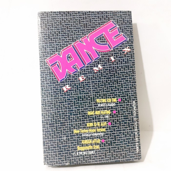 Kaset Dance Remix Various Artist Audio Tape Pita